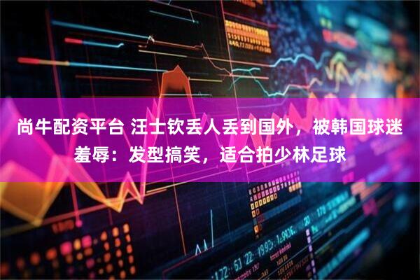 尚牛配资平台 汪士钦丢人丢到国外，被韩国球迷羞辱：发型搞笑，适合拍少林足球